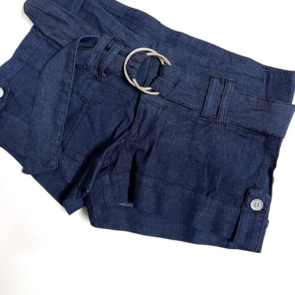 Bongo Blue Shorts with Belt (size 5) - Picture 3 of 7